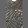Delicate Sequins Adorned Capelet Shoulder Wrap Breathable Mesh Fabric Scarf Shawl With Intricated Beadwork Design