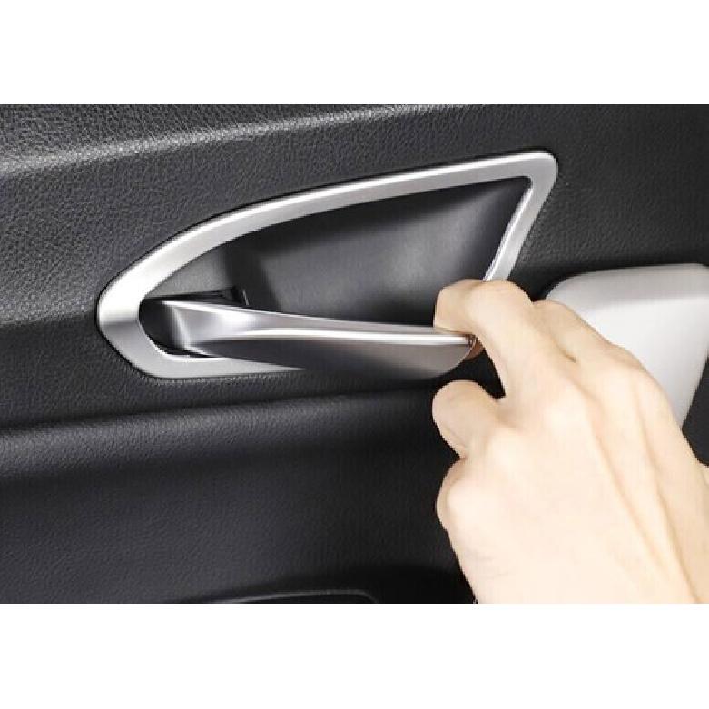 Trim Frame Inner Door Handle Bowl For BMW F20 F21 F22 F23 Matte Silver 2012-2018
