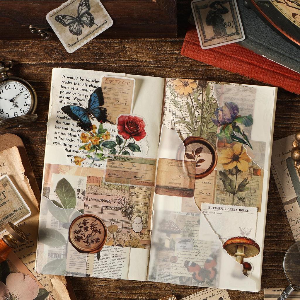Yue Zhen Yi Xiang Aesthetic Paper Journal & Children's DIY Sticker Pack