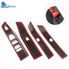 Carbon Fiber Style Window Switch Panel for BMW X3 G48 G45 2025-