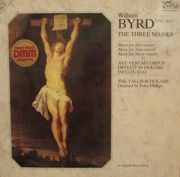

LP Record TALLIS SCHOLARS DIRECTED BY PETER P William Byrd Three Masses BYRD345 Gimell 1985 UK Classical Used