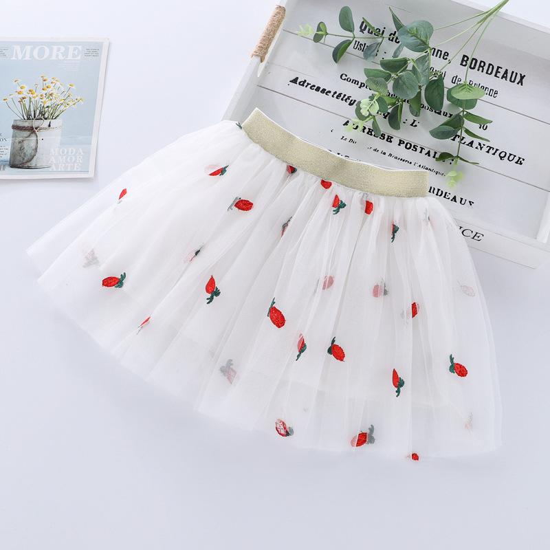 LL STUDIO Girls Cute Princess Embroidery Bubble-skirt Dress LL STUDIO Girls Cute Princess Embroidery Bubble-skirt Dress