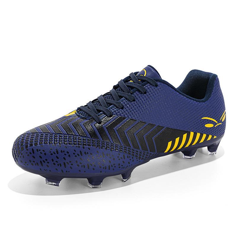 Football shoes men's professional game spike football shoes AG grass sports shoes youth primary and secondary school students factory straight hair