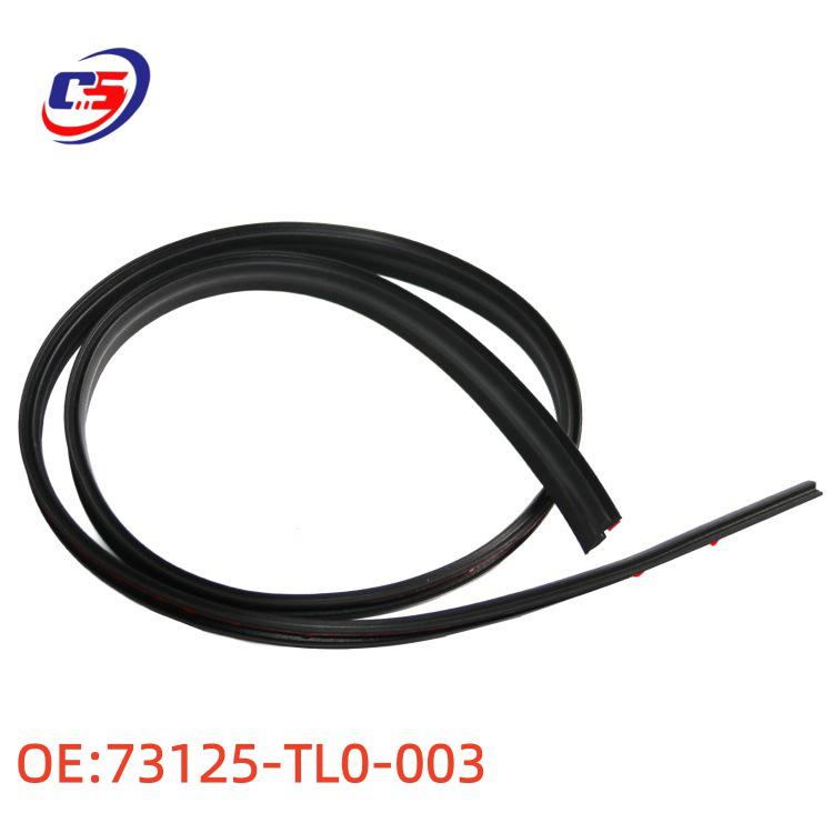 Front Windshield Rubber Strip for 2009-2014 Honda Spirior, Part 73125-TL0-003 73125-TL0-003