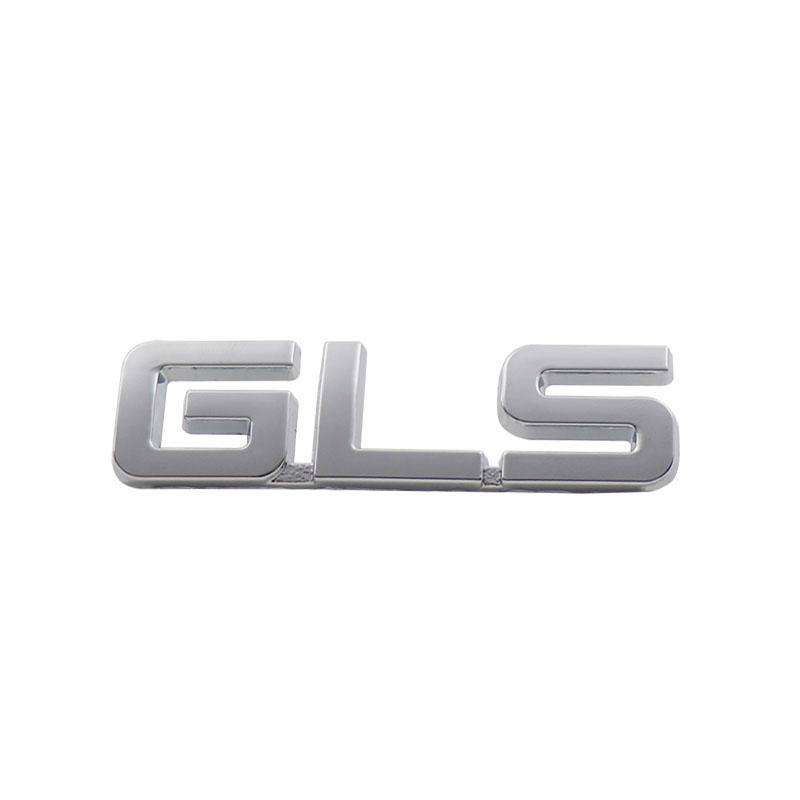 3D Premium GLS Letter for car Fender trunk Rear Bonnet Decal Emblem Badge Sticker Accessories
