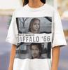 Buffalo Film T-Shirt Unisex Damen Übergröße Lässig Kurzarm Rundhals Baumwolle T-Shirt Unisex Mode Streetwear Oberteile