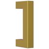 Furniture Handles 20 Pcs Gold 64 Mm Stainless Steel