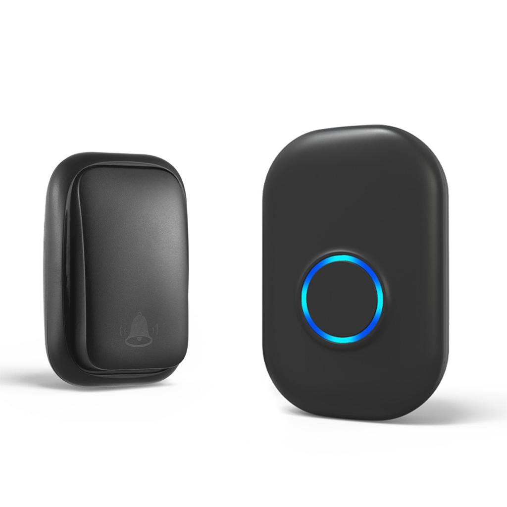 Wireless Door Bell IP65 Proof Doorbell Portable Doorbell Kit with 32 Music 4 Adjustable Volume Levels for Home Room
