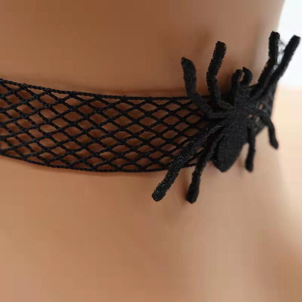 Chain Halloween Necklace Women Clavicle Chain Mesh Necklace Fashion Jewelry Korean Style Necklace