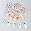 5D Nail Stickers Flowers Heart Shape Decor Acrylic Embossed Slippers Gold Frame Nail Decals Cherry Blossom Manicure