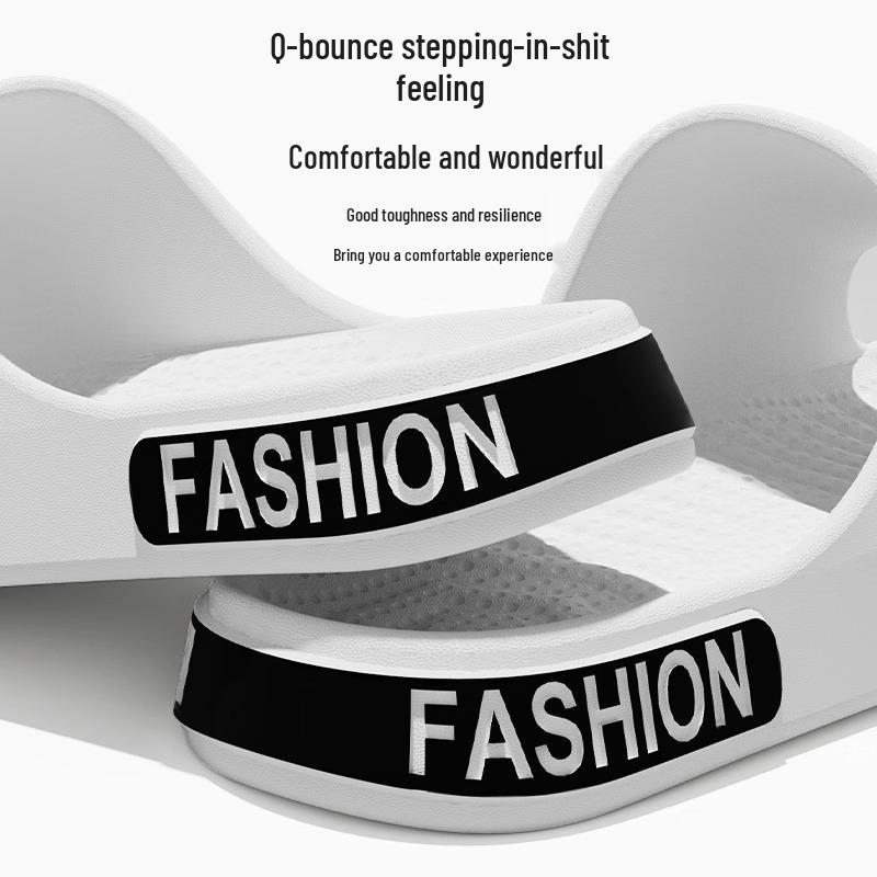2025 Trendige Herren EVA Rutschfeste Outdoor-Slipper, Große Größe, Abriebfest, Ideal für Studenten.