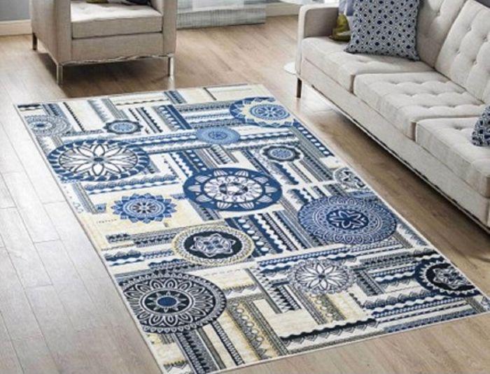 Tapis - MANI TEXTILE - MILANO - 160x230 cm - Polyester - Antidérapant - Lavable en machine