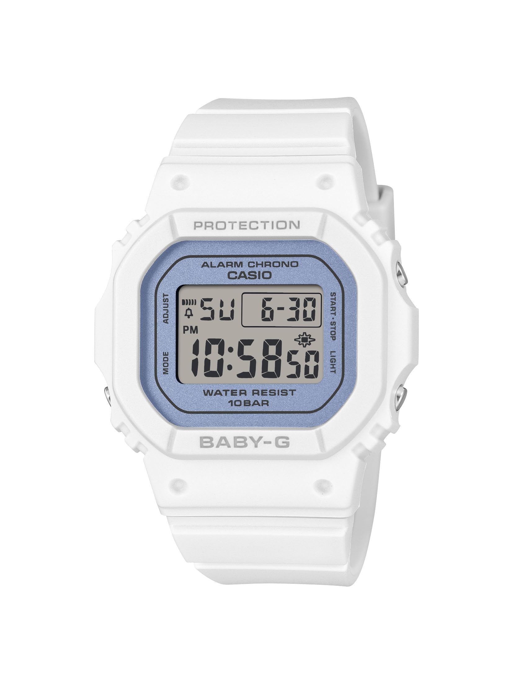Часы Casio Белые Baby-G BGD-565SC-2BJF Женские белый