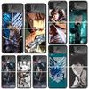 Levi Attack-Titan Phone Case For Samsung Galaxy Z Flip 7 Flip7 Zflip 6 Flip6 5 Flip5 4 Flip4 3 Flip3 5G Fundas Black Cover Galax