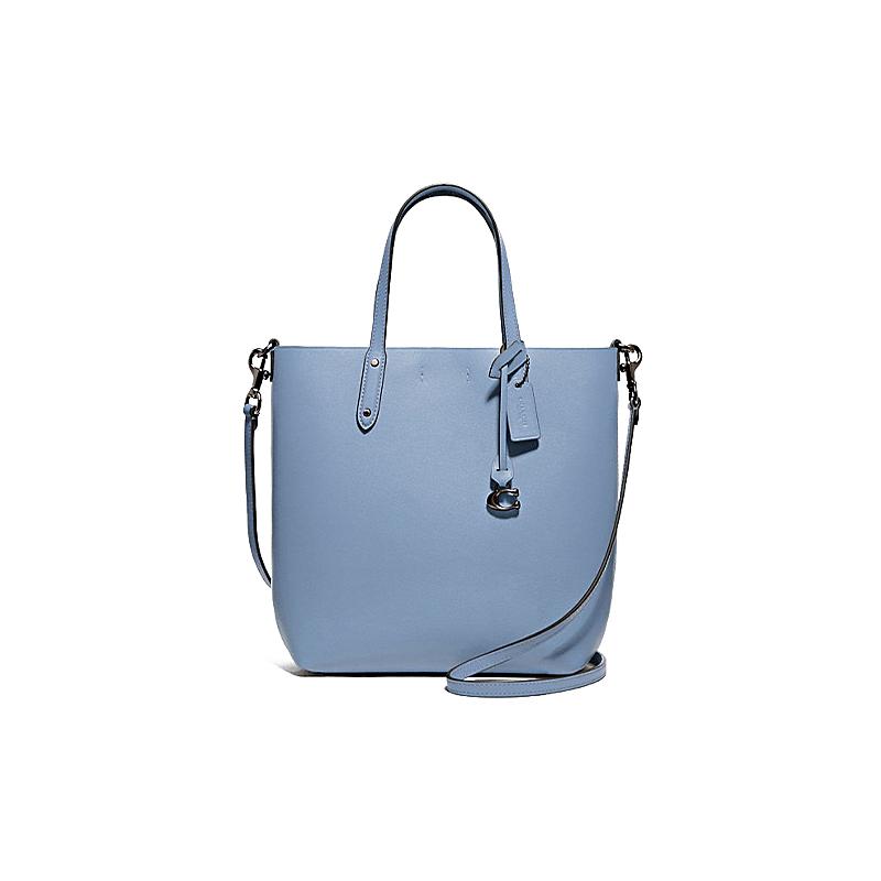 

COACH Central magnetic buckle meeting solid color cowhide Tote bag Tote bag shopping bag crossbody shoulder handbag medium size women s коричневий