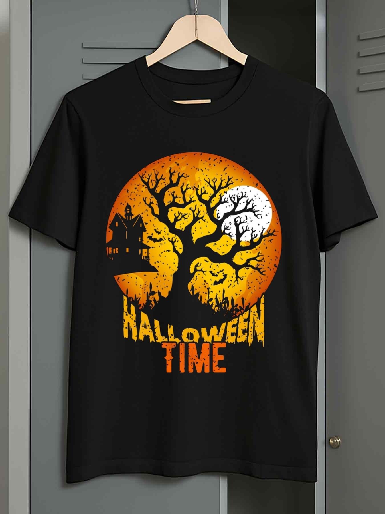 Men s T-Shirt Y2K 1pc 100 Cotton 180gsm Black 4XL