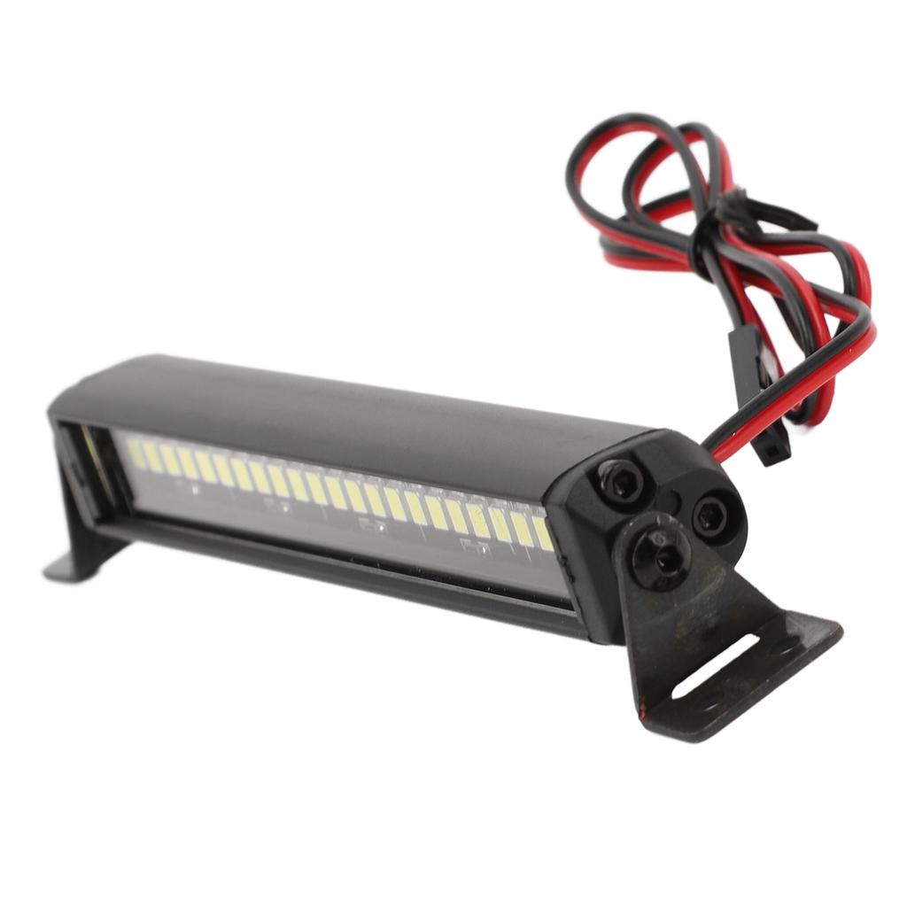 Super Bright RC LED Light Bar Roof LED Lamp 25LED Light Bar for 1/10 RC Crawler Car for Axial SCX10 RC Car Roof Light Bar