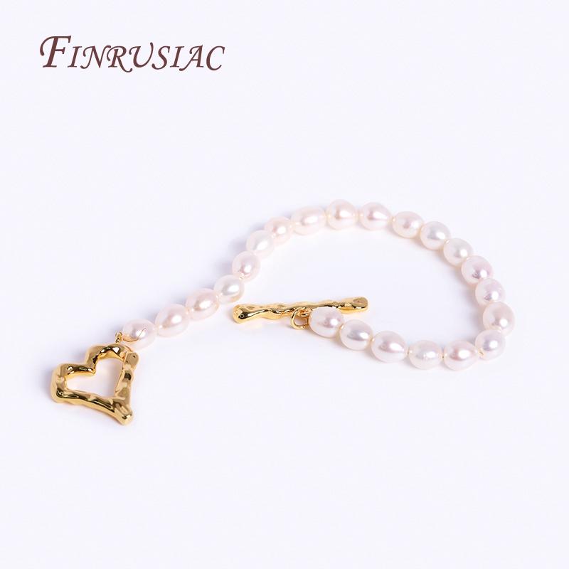 18K Gold Plated Brass Heart Toggle Clasp For Necklace Jewelry Making Supplies,Stylish Irregular OT Clasp DIY Jewellery Crafts