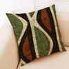 Popular Linen Pillowcase Abstract Geometric Sofa Cushion Cotton Linen Car Pillow