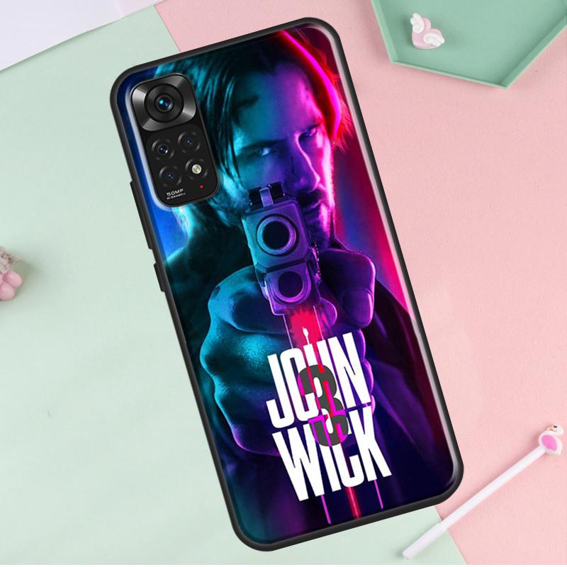 

John Wick For Redmi Note 12 Pro Plus Cover For Redmi Note 10 8 9 11 Pro 12S 11S 10S 9S 9C 10C 12C Case Redmi 10C