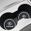 Car Anti Slip Coaster Anti-noise Water Cup Pad Cushion Car Styling For Lexus ES RX NX LS UX LM LX GX LC RZ IS CT GS RC HS SC LBX