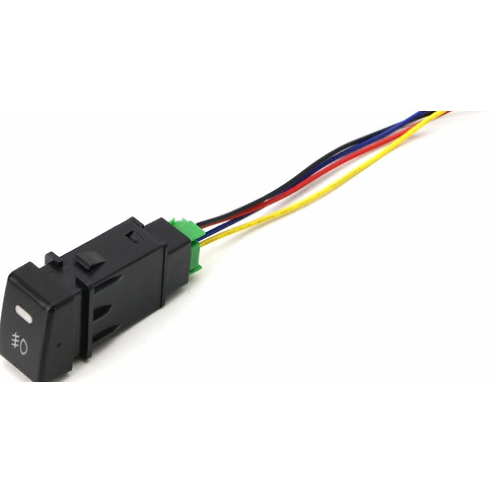 Factory Style 4-Pole 12V Push Button Switch w/LED Indicator Light For ISUZU MU-X