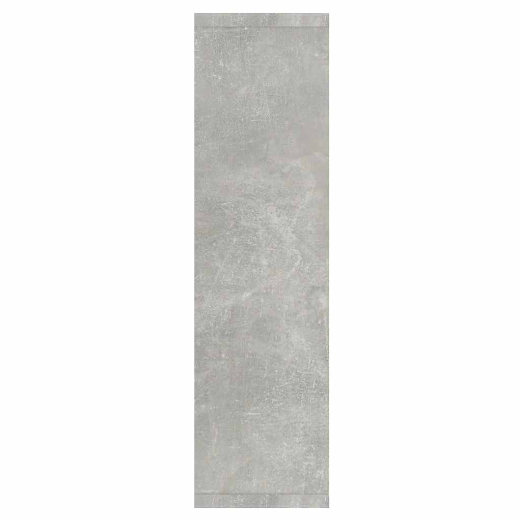 LED Mirror Cabinet in Concrete Grey 76 x 15 x 55 cm