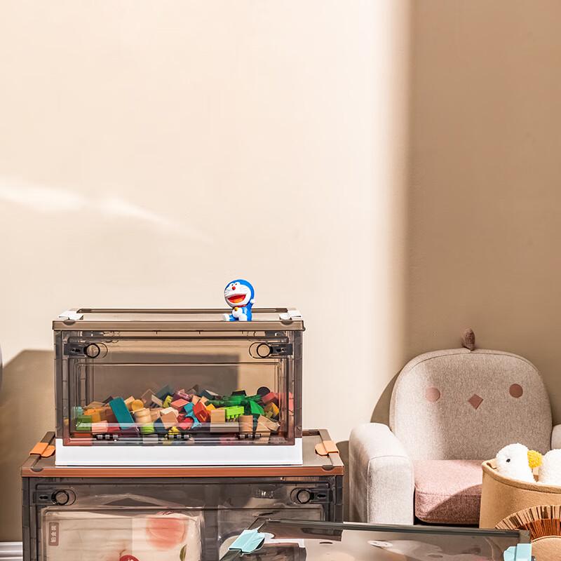 Miling Foldable Transparent Clothes Storage Box