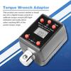 1 2  Drive 10 200Nm Digital Torque Wrench Adaptor with 1 4  & 3 8  Socket Adapter