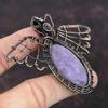 Lepidolite Copper Pendant Copper Wire Wrapped Pendant Beautiful Gemstone Jewelry Gift For Him Copper Wire Jewelry Handmade Butterfly Pendant