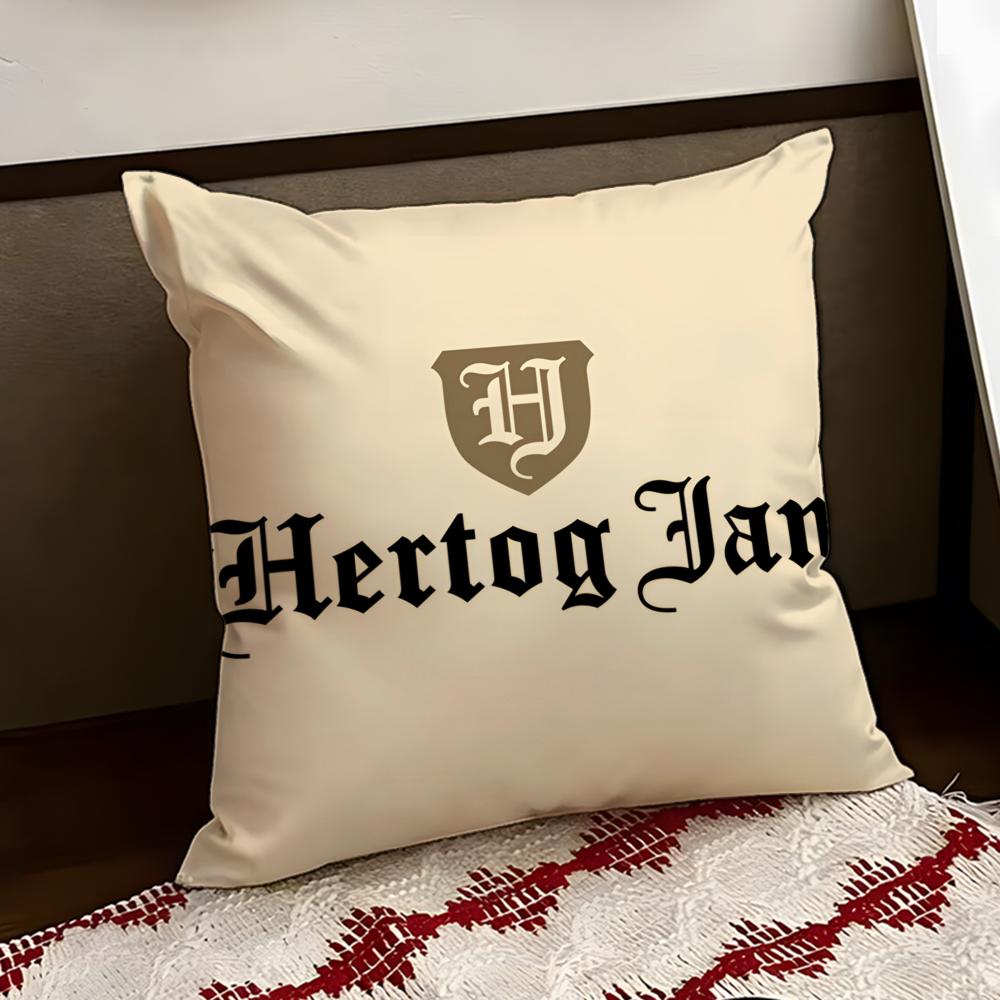HHERTOG JANS Cushion Cover Reversible Soft Durable Pillow Cover Home Car MultiScene Use for Daily Comfort