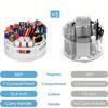 11inch Creative Rotating Storage Caddy 161° Rotatable Art Supply Organizer Portable Rotating Marker Desk Organizer for Office