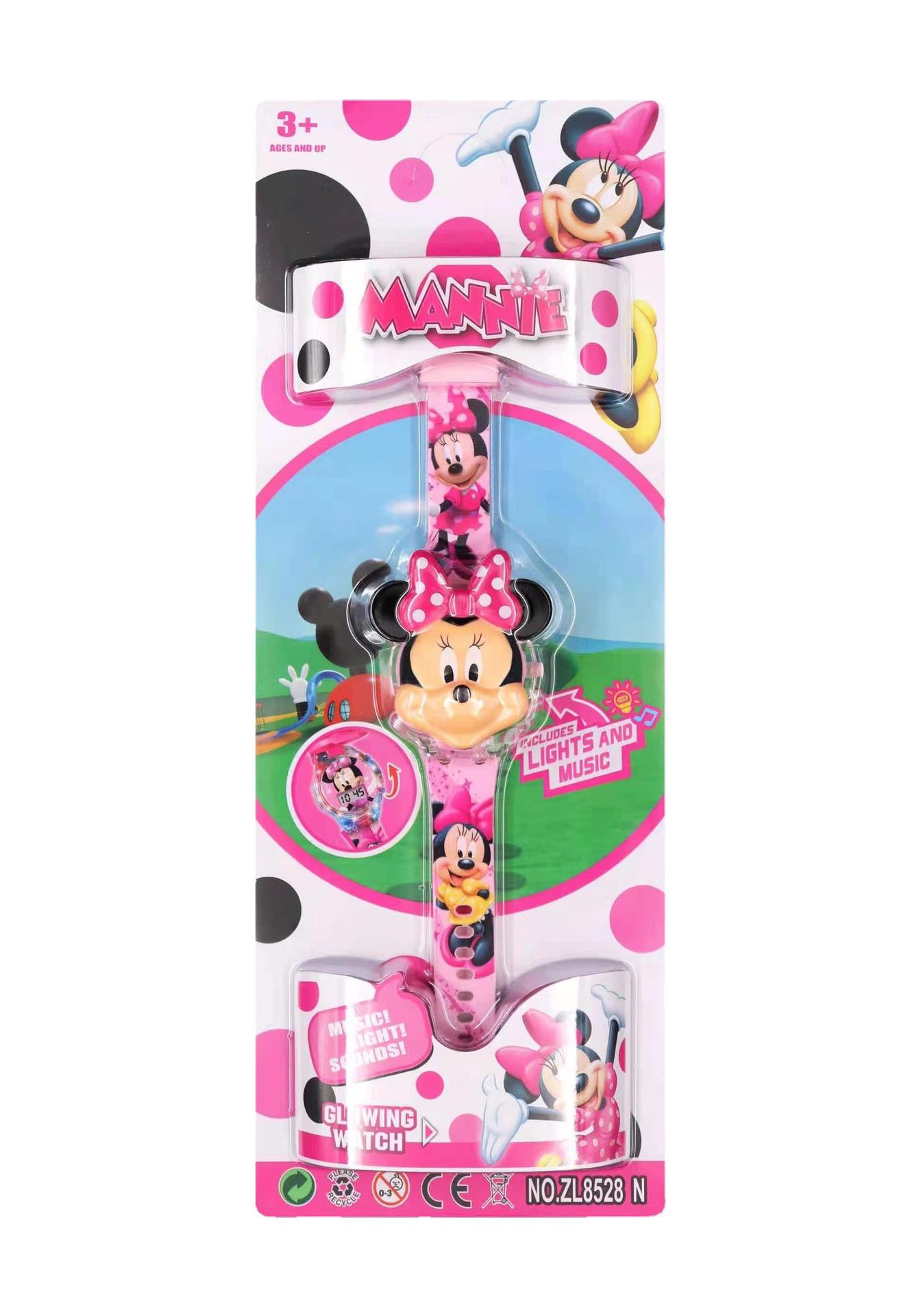 In Stock Cartoon Flip Music Watch - Douyin Style Children s Toy Watch Standard
