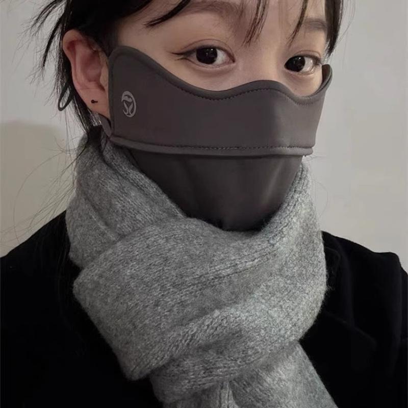 Women'S Warm Face Mask, Thickened For Autumn And Winter, Protects Eyes And Corners, Windproof For Cycling And Outdoor Use