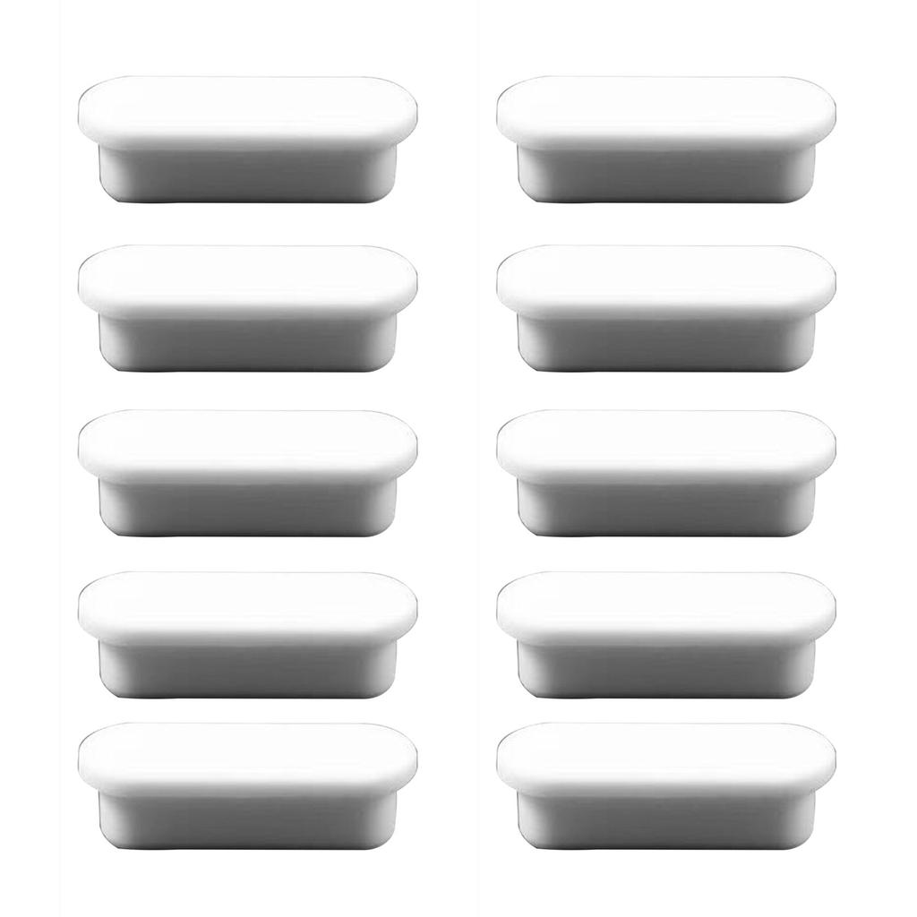10Pcs Rubber Sink Overflow Rings Cover Kitchen Sink Washbasin Drain Seal Stopper Bathtub Drain Cap Bathroom Accessories