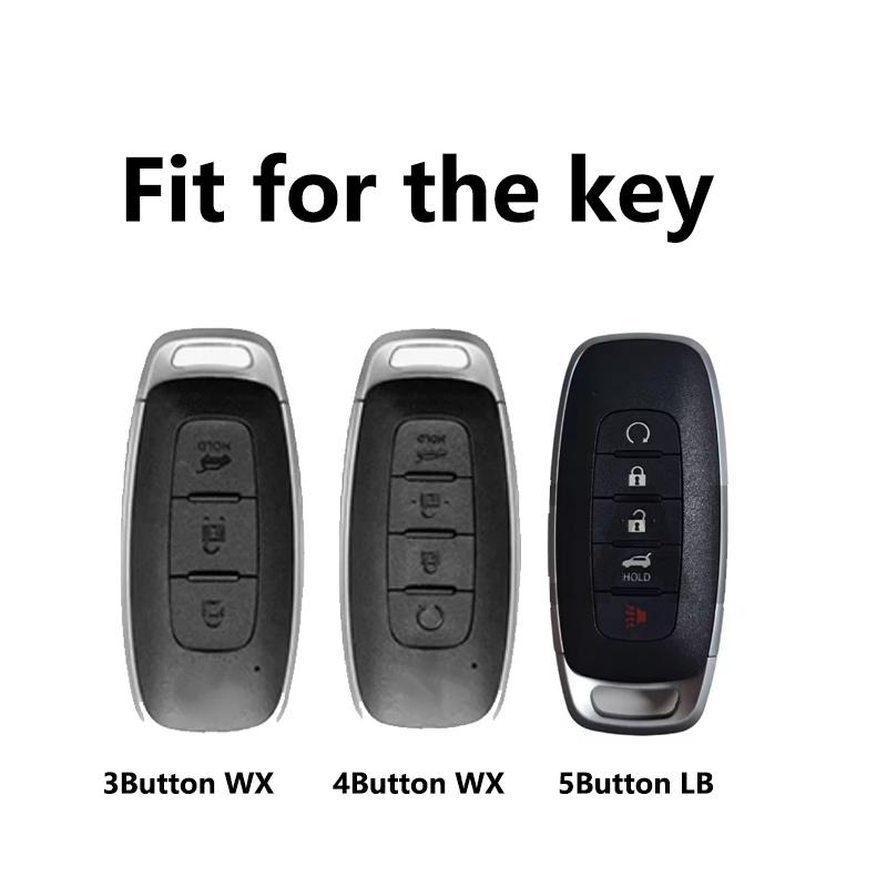 Transparent Black Soft Tpu For Nissan X-Trail Sylphy Altima Qashqai Pathfinder Kicks Ariya -  Car Key Case Protect Cover