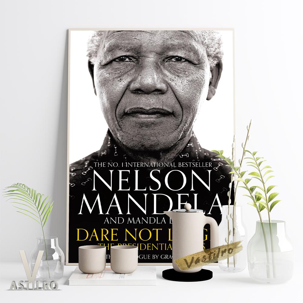 

Нельсон Мандела, Великий Лидер, Плакат Знаменитости, Портрет Звезды, Фотостенная Картина 21cm×30cm NoFrame