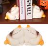 Cat Shaped Kawaii Book Holder Portable Cat Decorative Bookends Hug Cat Bookshelf  Desktop Decor