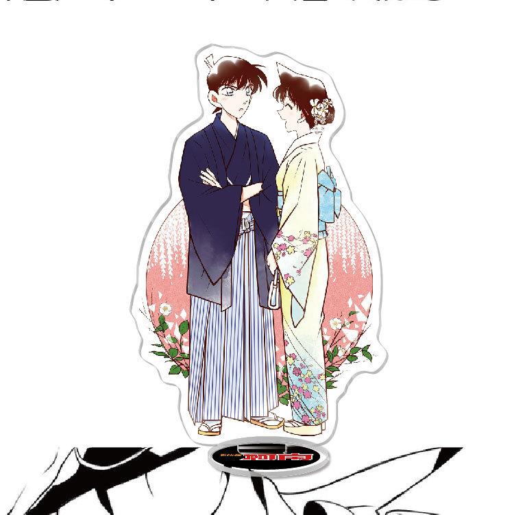 Joc Anime Detectivul Conan Xiaolan Model Figura Acrilic Stand Pictat Birou Decor Ornament Cadou