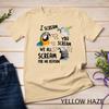 I Scream You Scream Funny Parrot T-Shirt Unisex T-shirt