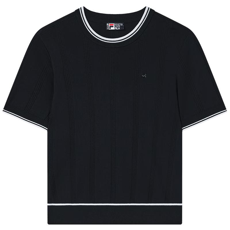 FILA Women s Short Sleeve Knitted Top M