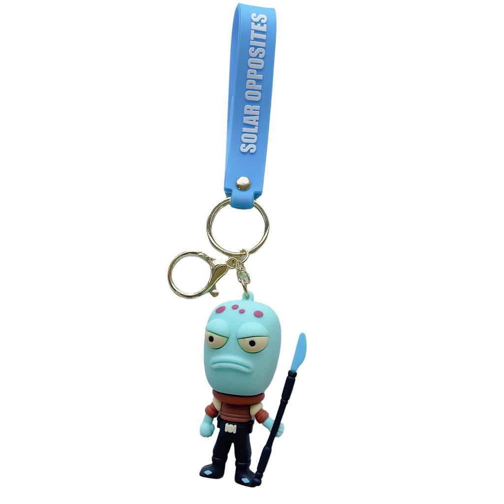 

Персонажи-противоположности Солнечная игрушка Брелок Украшение для сумки Подвеска Детский подарок коричневый