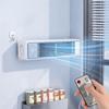 Ventilatore Silenzioso da Parete Ufficio Casa Raffrescatore d'Aria Vento Forte Ventilatore da Parete Estivo Raffreddamento Ventilatore Condizionatore Senza Pale