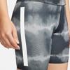 Nike Tie-Dye High-Waisted Printed Workout Shorts Women Shorts Gray DO7815-010