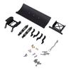 1Celsius18 RC Metal Snow Plow Replacement for    RC Crawler Car Snow Shovel Alloy Shock Absorption