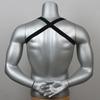 Man Harness with Chain Bondage PU Fetish Leather Men Lingerie Body Harness Men Male Gay Harness Chest Bondage Top