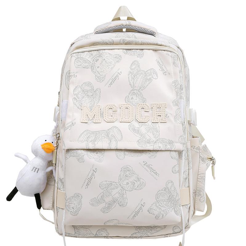 Schoolbags College Students Girls High School Students Boys Large Capacity Printed Backpack Junior High School Students Backpacks