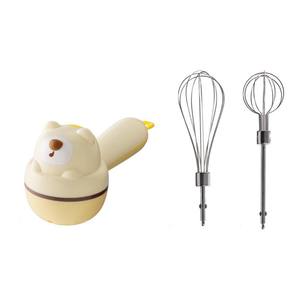 

Rechargeable Cream Whipper Labor-saving Egg Whisks Baking Supplies Egg Mixer Bakery жёлтый