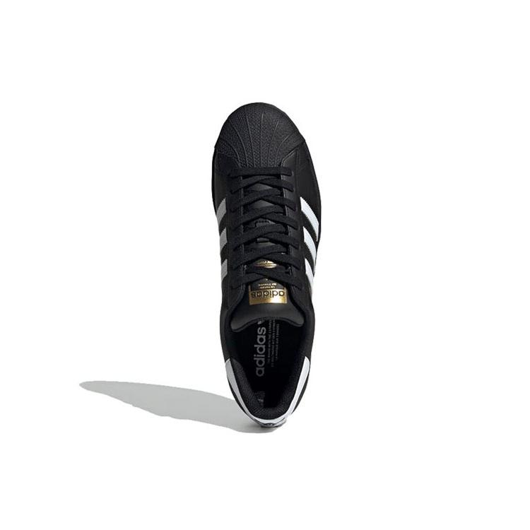 New Adidas Originals Superstar Core Black Cloud White Gold EG4959