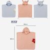 [MARBEINE] Baby Bathrobe with Hood, Kids Boys and Girls, Cotton Bath Towel Cape, Bath Poncho, for After Bath, Children's